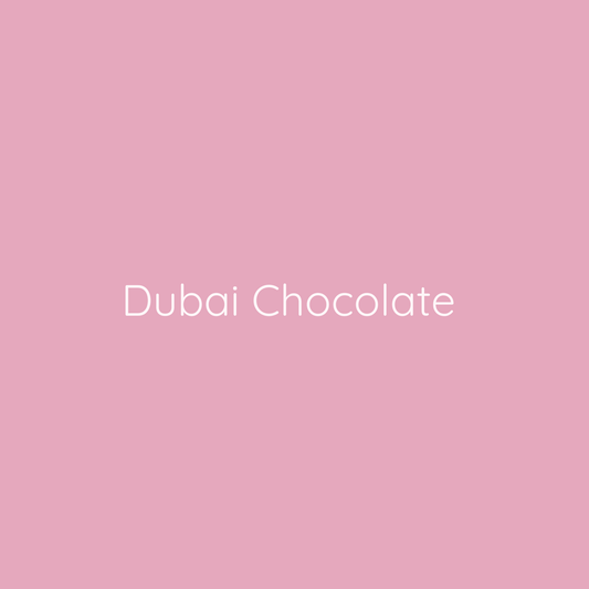 Dubai Chocolate Bars